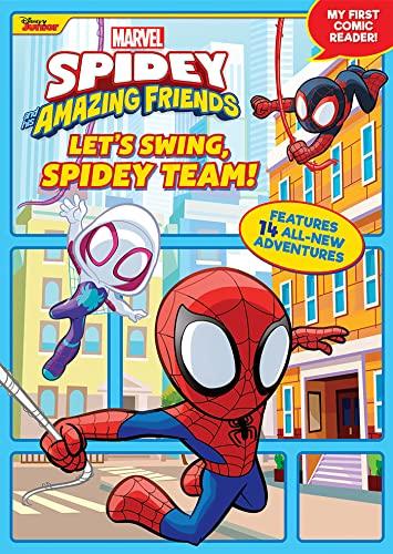 Let's Swing, Spidey Team! (Spidey and His Amazing Friends, My First Comic Reader!)