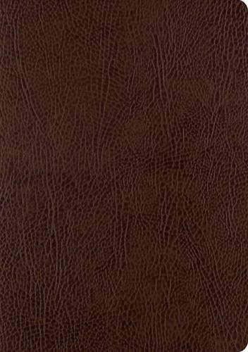 ESV Single Column Journaling Bible (Large Print, Mocha Bonded Leather)