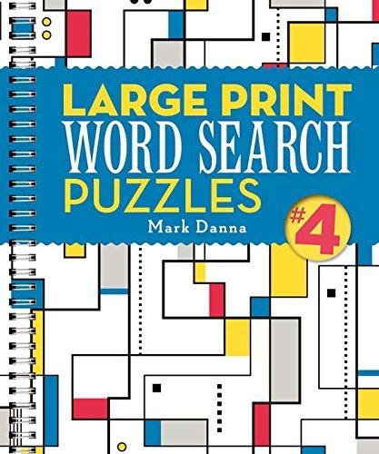 Large Print Word Search Puzzles #4