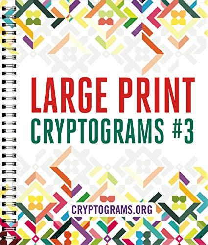 Large Print Cryptograms #3