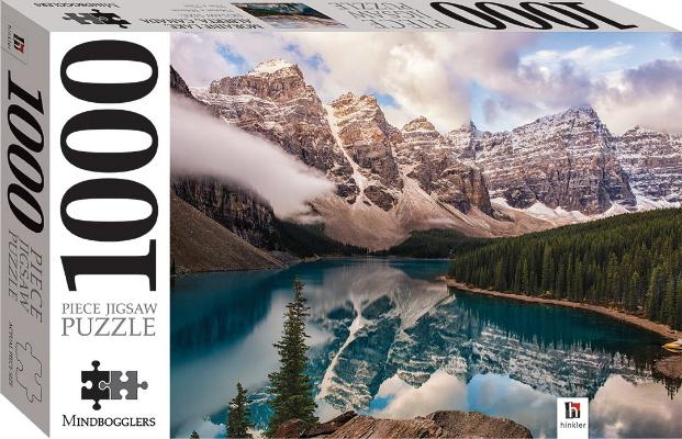 Moraine Lake, Alberta, Canada 1000 Piece Jigsaw Puzzle (Mindbogglers)