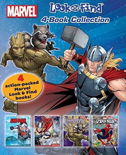 Marvel Look and Find: 4-Book Collection (Ant-Man/Thor/Guardians of the Galaxy/Spider-Man)