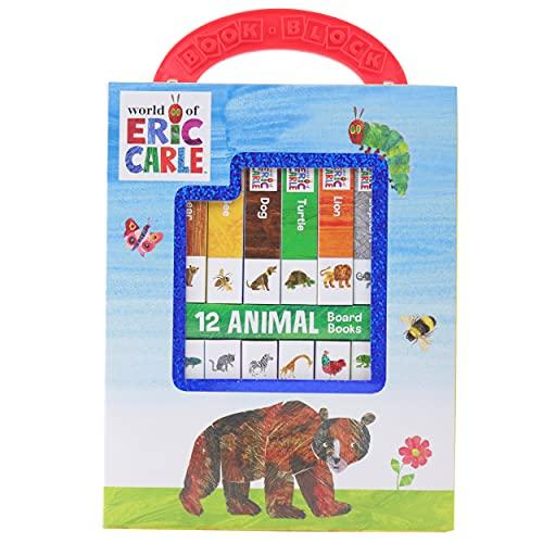 12 Animal Board Book Set (World of Eric Carle)