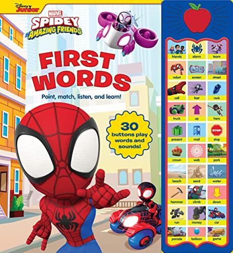 First Words: Point, Match, Listen, and Learn! (Disney Junior Spidey and his Amazing Friends)