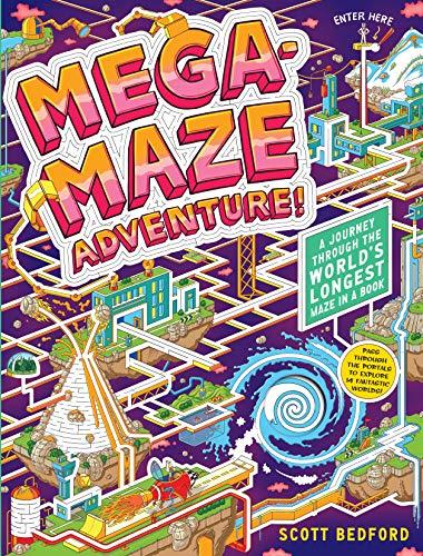 Mega-Maze Adventure!: A Journey Through the World's Longest Maze in a Book