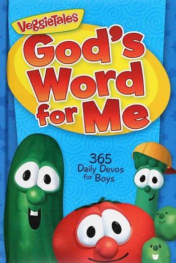 God's Word for Me: 356 Daily Devos for Boys (VeggieTales)