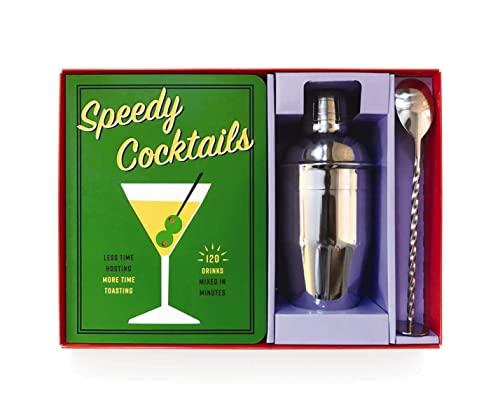 Speedy Cocktail Kit: 120 Drinks Mixed in Minutes (Including a Jigger, Muddler, and Mixer)