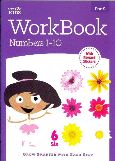 Numbers 1-10 Workbook (Step Up Kids - Pre-K)