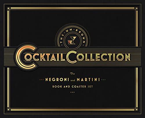 The Negroni and Martini Book and Coaster Set (The WM Brown Cocktail Collection)