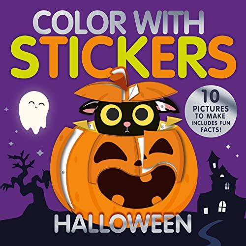 Halloween Color With Stickers