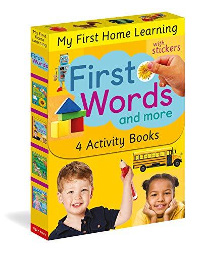 First Words and More: 4 Activity Books (My First Home Learning)