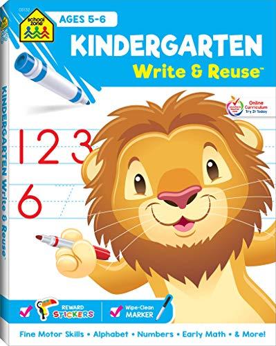 Kindergarten Write and Reuse (School Zone)