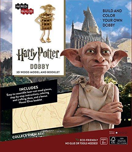 Harry Potter: Dobby 3D Wood Model and Booklet (IncrediBuilds)