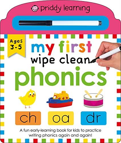 My First Wipe Clean Phonics (Priddy Learning)