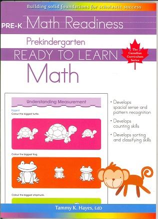 Prekindergarten Math (Ready to Learn Canadian Curriculum Series)