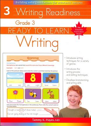 Grade 3 Writing (Ready to Learn, Canadian Curriculum Series)