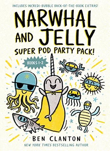 Super Pod Party Pack! (Narwhal and Jelly, Bk. 1 & 2)