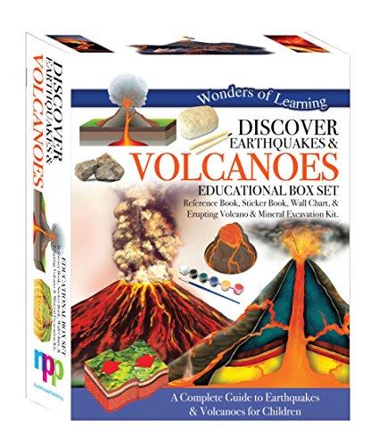 Discover Earthquakes and Volcanoes Educational Box Set (Wonder of Learning)