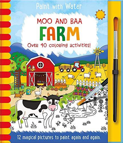 Moo and Baa: Farm (Paint with Water)
